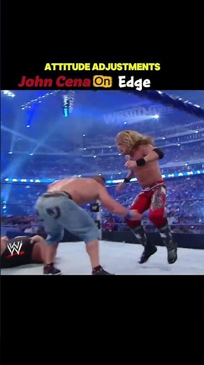 John Cena Aa On Edge #wwe