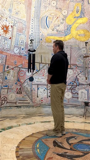 Damanhur Spiritual Community | In the Hall of Water, no explanation is needed. The symbols speak for themselves. Ancient alphabets from twelve cultures, hand-painted by... | Instagram