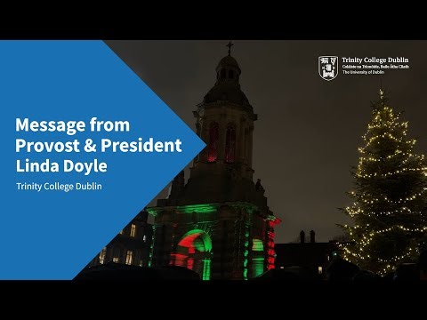 Message from Provost Linda Doyle - December 2025