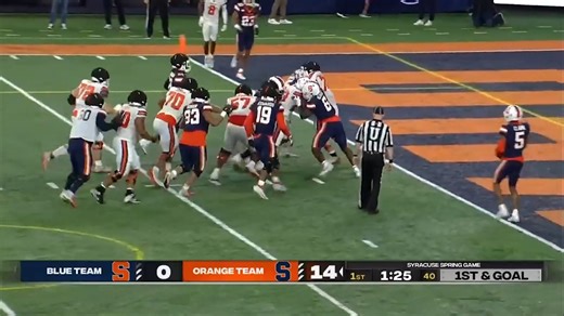 14K views · 207 reactions | Check out the highlights from the AmeriCU Spring Game! | Syracuse Football | Facebook