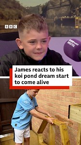 88K views · 966 reactions | After James’ dream request - it has started to become a reality ❤️ He expressed his interest about making his koi pond bigger by raising money through his home made planters. The videos have helped James with over 3.2k followers on facebook and with 3 million views on all platforms. Keep it up, James!  | BBC Bristol | Facebook