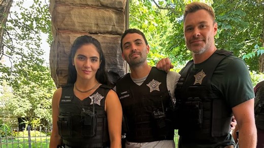Meet 'Chicago P.D.'s New Officer — Marina Squerciati Shares First Look From Set