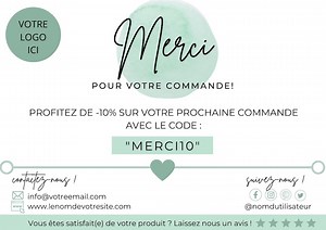 Thank You Card, Small Business Thank You Card Template, Editable Thank You Card, Digital Template - A4 and Letter - Etsy Australia