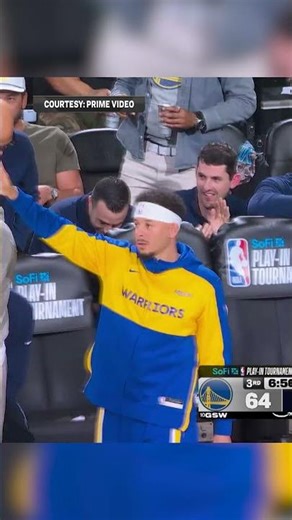 Steph with the 4-pt play 😤 | NBC Sports BA