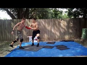 Hcw Troy the Destroyer vs the hotshot Jason knight in a extreme rules match episode 55