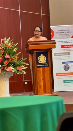 Panel Reflection: National Social Protection Framework Finance Sector Annual Review 2025 Yesterday’s panel on the National Social Protection Framework brought forward a powerful truth: social protection is not just a policy ambition, it is the lived reality we must ensure for every person, in every fale, in every village across Samoa. Representing MWCSD, Loau Donina Tili Vaa emphasised that social protection must begin with people at the centre. It means every child, every woman, every person wi