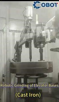 DASROBOT LARGE CASTING GRINDING MACHINE#fettling #castingiron#grinding
