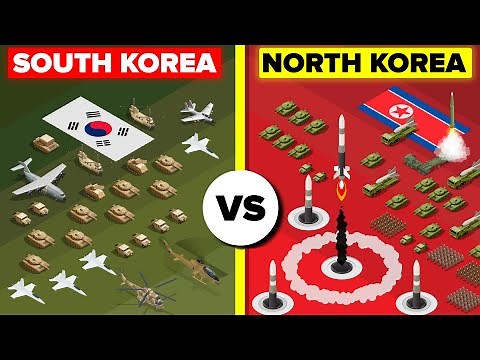 SOUTH KOREA vs NORTH KOREA - 2024 Military/Army Comparison