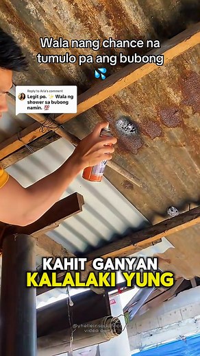 19K reactions · 1.5K shares | May tumutulong bubong o sirang tubo?  Gusto mo ba ng quick fix na matibay talaga? ✅ Waterproof & heat-resistant coating ✅ Seals cracks, holes, and leaks easily ✅ Fast-drying and long-lasting protection ✅ Perfect for roof, wall, and pipes!  One spray and problem solved!  No hassle, no mess!  Check out here: https://www.homevault.site/flexiblerubbercoatingph | Rustic Tools | Facebook