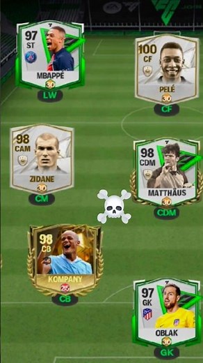 Best team in FC Mobile - 99 OVR 🔥☠️ #fcmobile