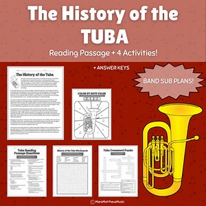 History of the Tuba: Band Sub Plans