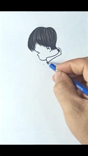 رسم سهل ||رسم ولد بالقلم الرصاص للمبتدئين