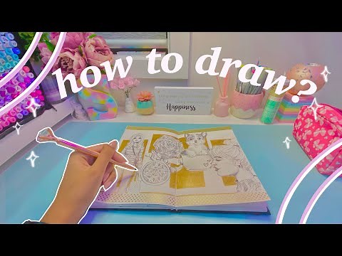 Teaching Myself How To Draw (Things I’m Bad at) ✨🌱