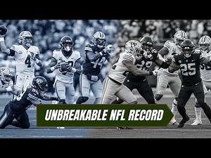 Every Unbreakable NFL Record Explained in 15 Minutes - Part 1