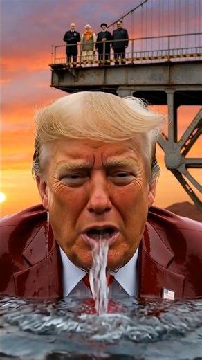 Trump Front Flip Challenge Gone Wrong with World Leaders🤣 AI Funny Parody #funny #viral
