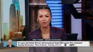 "He's helped grow the game of basketball more than any other broadcaster." 🙌 Hubie Brown will call his final NBA game this Sunday on ABC/ESPN | Philadelphia 76ers-Milwaukee Bucks , 2 PM ET | NBA on ESPN