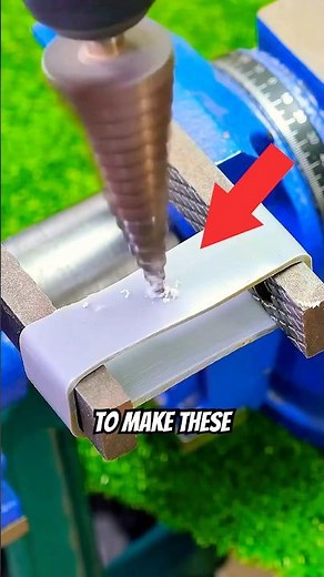 Clever way to make tool hangers! (@toolstour)