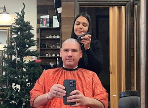 ‘My hair started to fall out and the reality of the cancer set in’ — Alex Carr shaves his head, plans fundraiser for cancer center