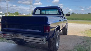 2.2K reactions · 113 shares | Chevy Squarebody body and paint all finished for now! This candy blue is beautiful, pictures and videos don’t even begin to do it justice but here’s a short video. Our next YouTube video will be up soon as well, thank you to everybody whose tuned in! | House of Pearls | Facebook