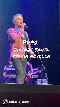 SU DI NOI TOUR 🎵 Firenze Santa Maria Novella Pupo Live #sanremo #musicaitaliana 💖