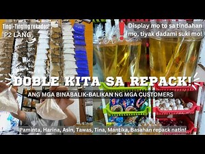 Tindahan Tips: REPACKING ITEMS NA MABENTA SA TINDAHAN! MALAKI ANG KIKITAIN SA REPACKING!