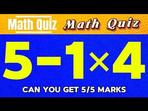 Basic Math Test Quiz - Can You Score100%?Puzzle Monster | The Ultimate Math Test