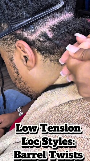 29 reactions · 3 comments | Low Tension Loc Style: Barrel Twist  #locs #fyp #highlights | Leesa Wilson | Facebook