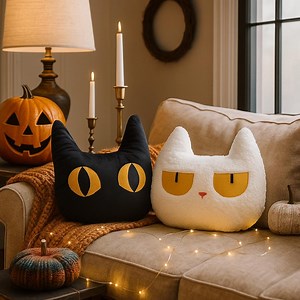 Cat Pillow Sewing Pattern: Spooky Halloween Cushions (PDF Digital Manual) - Etsy