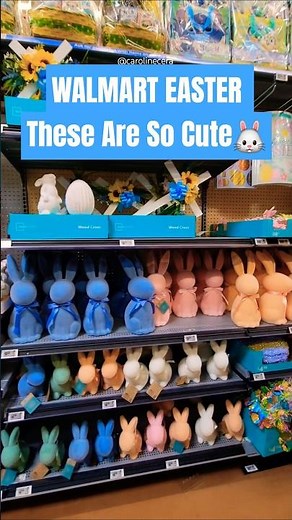 CUTEST Walmart Easter Bunnies #shopping
