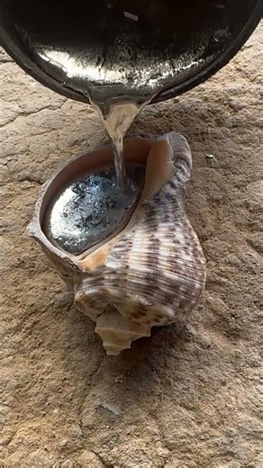 Recycled Aluminum Gets Poured Into a Snail Mold #shorts #casting #satisfying