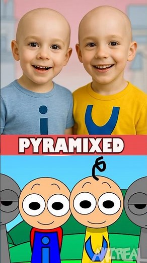 Incredibox Sprunki Pyramixed Upin & Ipin As Human In Real Life! Part 2