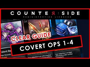 Counter: Side | Covert Ops 1-4 Clear Guide (temporary)