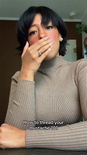 Sid 🌿 on Instagram: "Should I do a firefighter stache next? #threading #threading101"