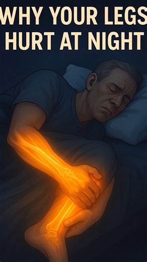 Why Your Legs Hurt at Night: Hidden Circulation Problem Explained 💢#legpain #nightlegpain