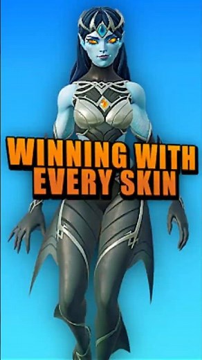 459. Sakara -🥇Winning with Every SKIN in Fortnite! #shorts