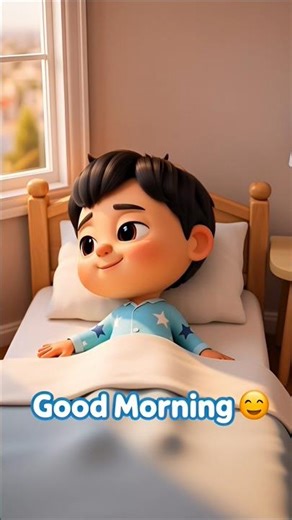 Wake Up ☀️ Morning Routine for Kids #shorts