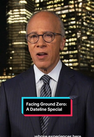 In this intimate and emotional documentary, rescuers and ordinary people caught in the rubble reflect on what they saw, what they survived and how the attacks shaped their lives. Tonight on NBC at 10/9c, “Facing Ground Zero: A #Dateline Special.”