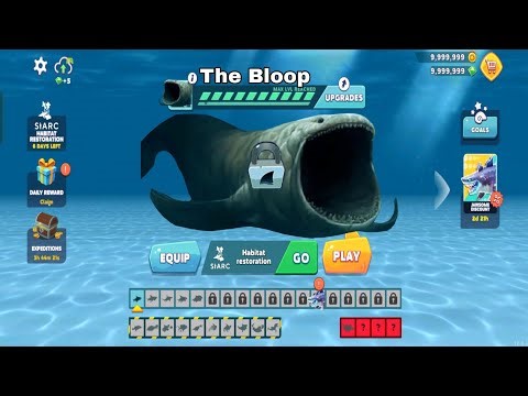 NEW BLOOP SHARK COMING SOON - HUNGRY SHARK EVOLUTION MOD APK UNLOCKED ALL SHARK