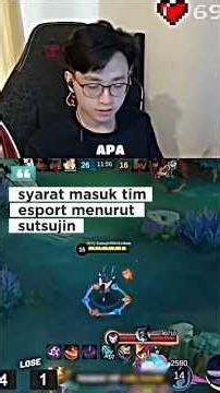 How to get into an esports team according to Sutsujin #mlbb #shorts #mobilelegends #mlbbcreatorcamp
