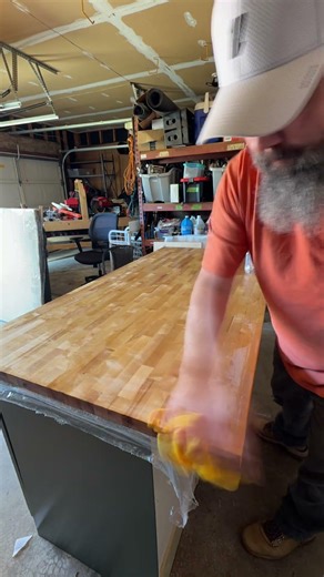 New Kitchen Butcher Block Conditioning