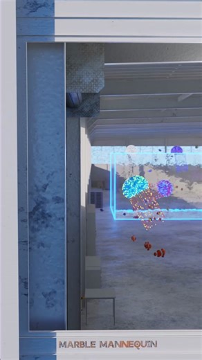 Hangar fever dream. 🦈 #asmr #3danimation #motiongraphics #feverdream