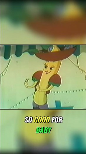 Original Chiquita Banana Commercial- Circa 1940’s #retro #cartoon #vintage