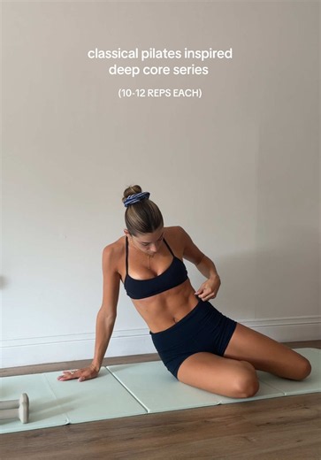 Deep Core Pilates Series — No Equipment Mat Workout