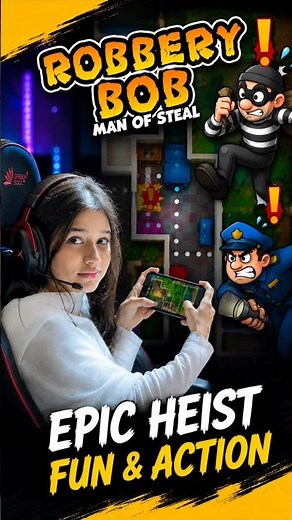 Robbery Bob Gameplay Part 2 | First Time Playing Robbery Bob Game 😱