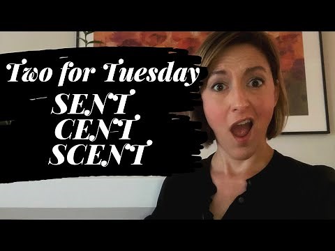 Learn to Pronounce SENT SCENT CENT - English Pronunciation Lesson #learnenglish