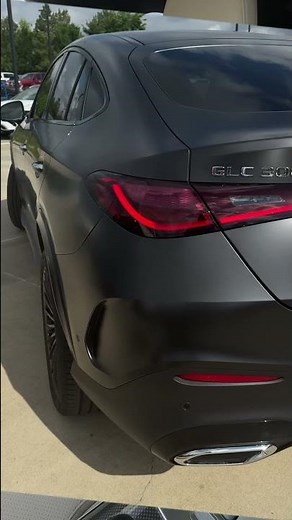 2026 Mercedes GLC 300 Coupe AMG Line in Graphite Grey Magno