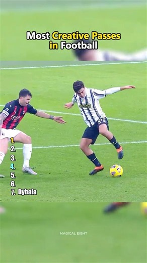 Most Creative Passes in Football