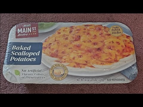 Costco Sale Item Review Reser's Main St Bistro Baked Scalloped Potatoes Taste Test