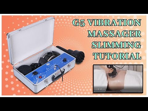 How to Use G5 Body Massager Fat Reduction Contouring | WL-800M