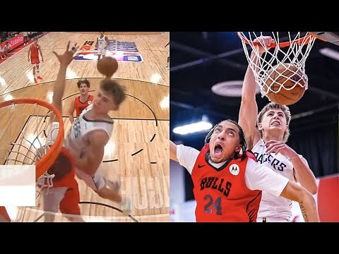 Johnny Furphy INSANE Dunk of the Summer League on Noa Essengue